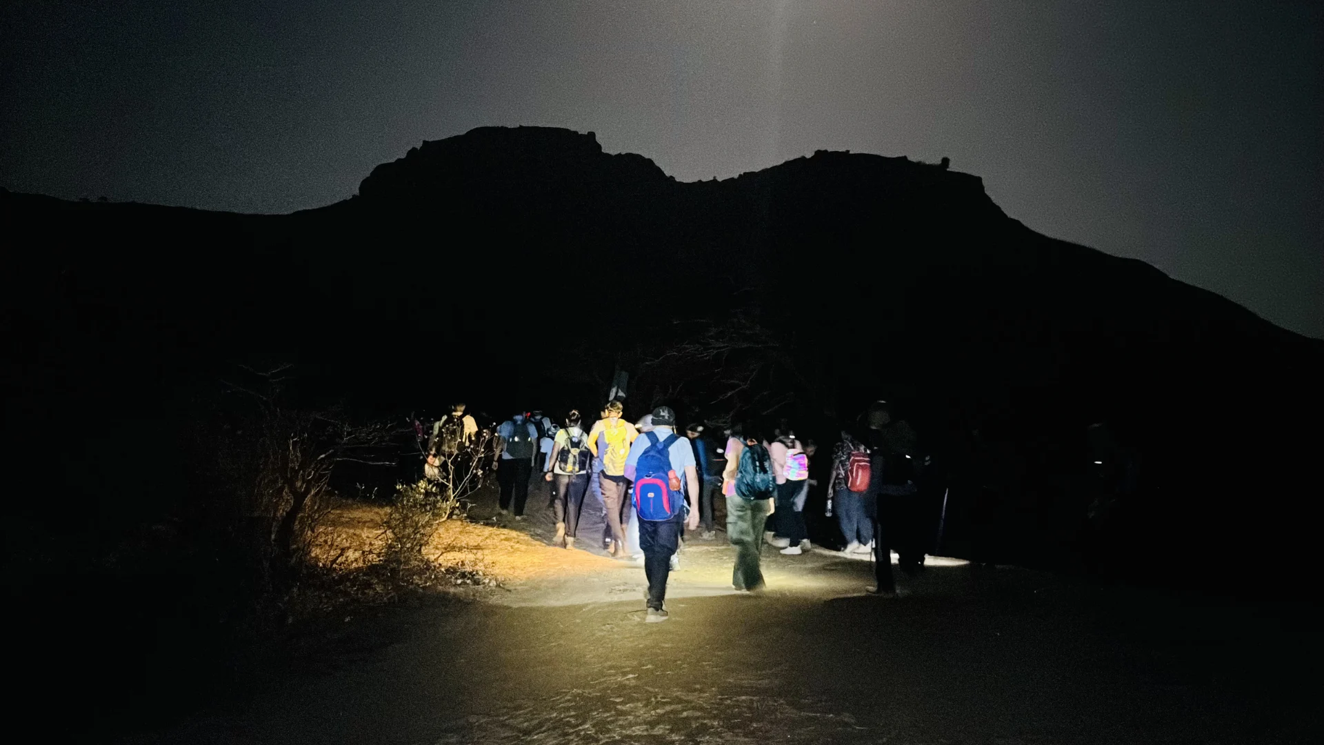 MITWPU Nisargvedh's Rajgad Night Trek